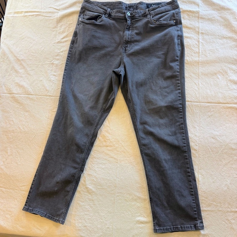 The Perfect Jean TPJ NYC Slim Thick Jeans Blue Denim Pants Mens Size 42x30